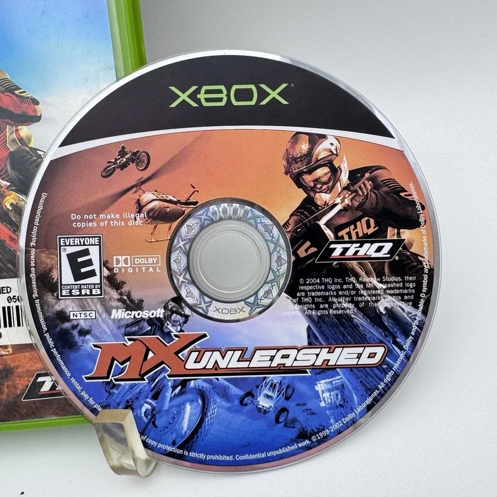 MX Unleashed (Original Xbox) CIB COMPLETE & Tested